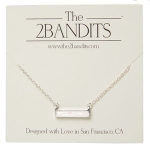 2bandits Athens Opal Bar Necklace